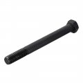 Uxcell 1 2-13 5 Hex Head Screw Bolts Fastener Grade Unc Carbon Steel Black 2pcs