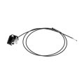 Hood Release Cable For Honda Civic 1992 1993 1994 1995 Steel With Plastic Outer And Handle Replacement 74130sr0a01 