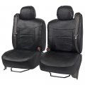 Bdk Leather Seat Covers For Trucks And Suv With Integratedbelts Car Vehicles Shoulder Belts Premium Leatherette Semi-custom Fit 