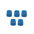 Service Port Cap 5 Pieces 10mm X 1 25 Ls Blue Replacement For Fjc2611 2611 