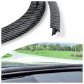 5 2ft Car Window Seal Strip For Dashboard Coolbon Fibre Rubber With Mounting Tool Universal Cuttable Automotive Weather 