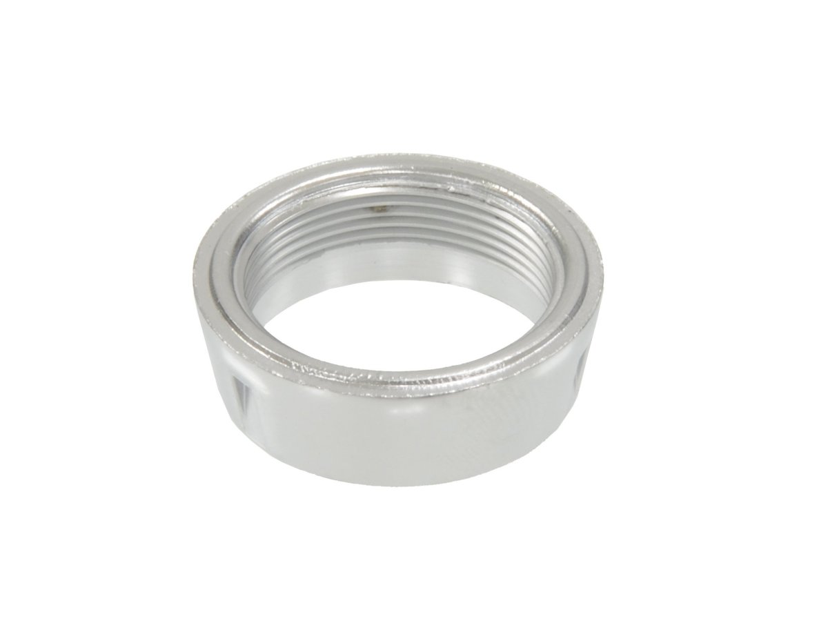 1963-1965 Corvette Ignition Switch Nut Satin Chrome Sold Individually