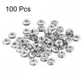 Uxcell Self -clinching Nuts 8-32 X 0 14-inch Stainless Steel Rivet Nut Round Head Metal Sheet Mounting Hardware Fastener 100pcs