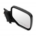 Ocpty Black Right Side Mirror Fit For 2006-2014 Honda Ridgeline Smooth Glass Manual Folding