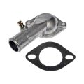 Pontiac Firebird 1993 94 95 96 1997 Engine Coolant Thermostat Housing Metal Material 180 Degrees Neck Angle 0 313 Inches 
