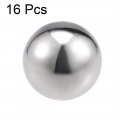 Uxcell 38mm 1 5 Dia 304 Stainless Steel Hollow Ball For Home Garden Decoration 16pcs