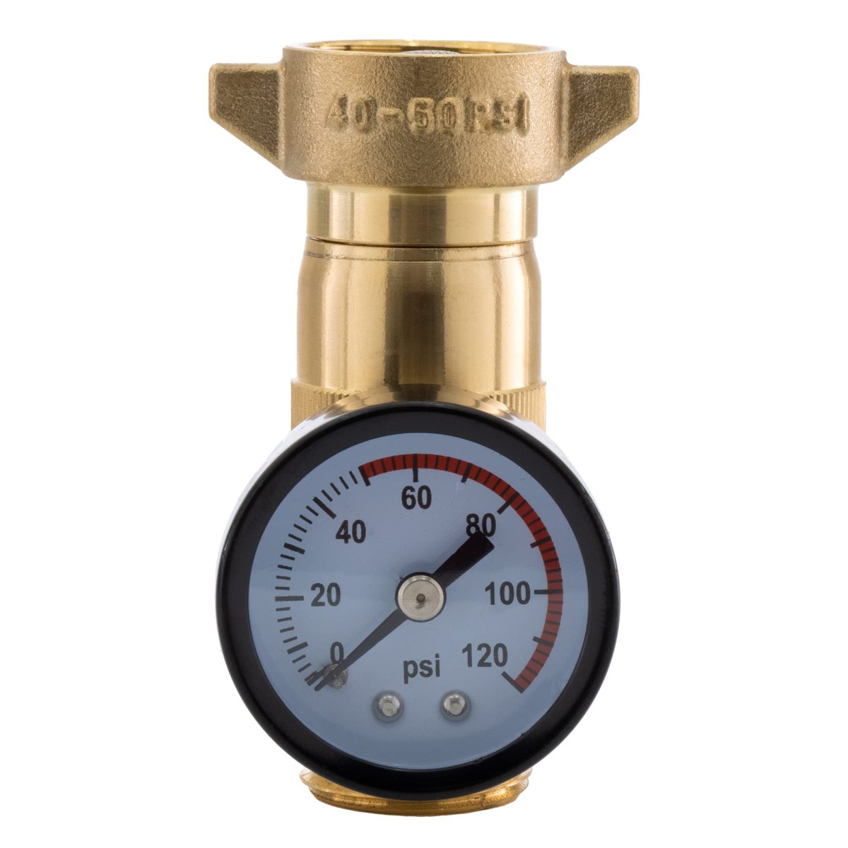 Recpro Rv Brass Water Pressure Regulator Plumbing With Optional Gauge Water