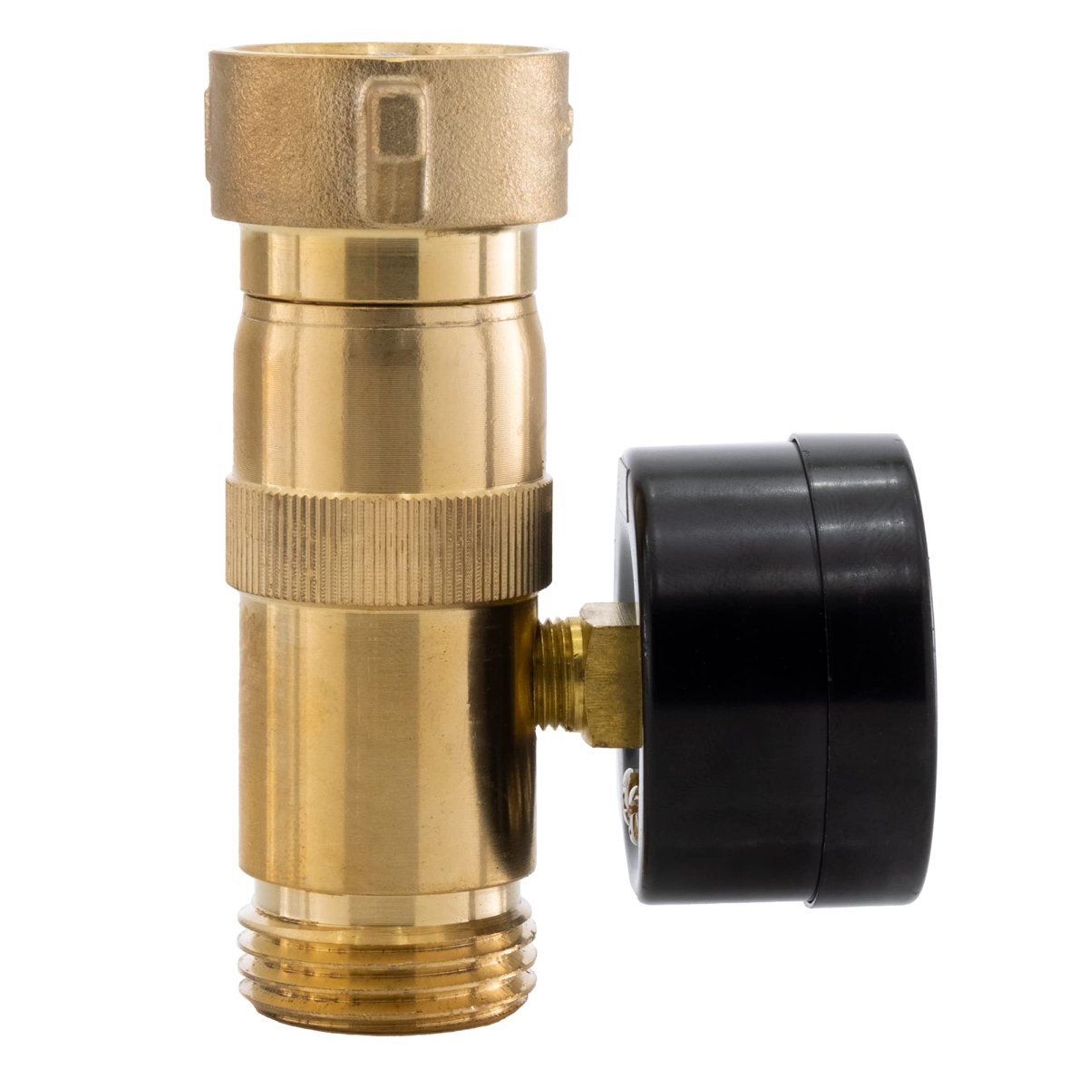Recpro Rv Brass Water Pressure Regulator Plumbing With Optional Gauge Water