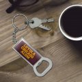 Graphics More Loyola University Chicago Alumni Keychain Rectangle Chrome Plated Metal Bottle Cap Opener