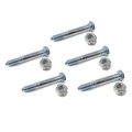 The Rop Shop 5-pack Shear Pin Bolt Nut For John Deere Snowblower 828d 924de 1032d 