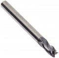 Kodiak Cutting Tools Kct131536 Solid Premium Carbide End Mill Altin Coated 4 Flute 3 16 Diameter 