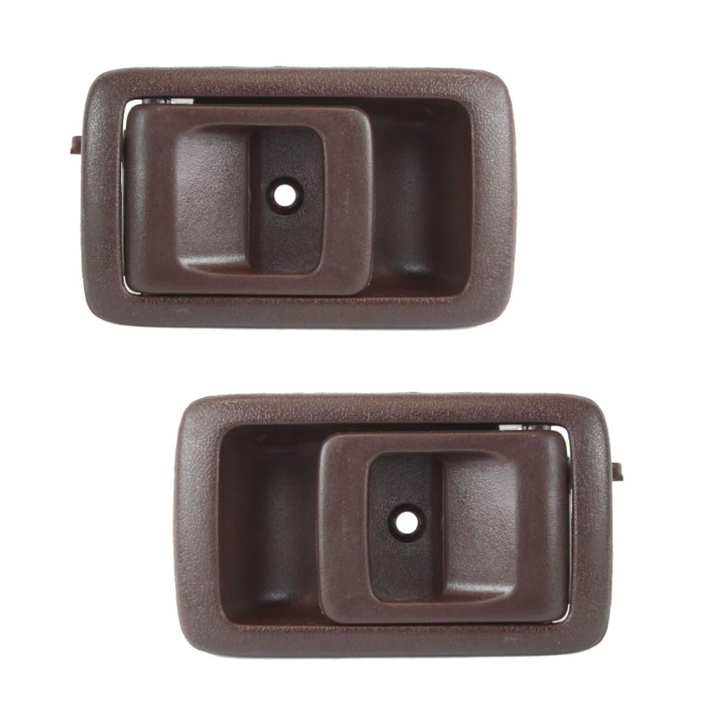 Interior Door Handle Pair For Toyota Paseo 1992 1999 Front Or Rear Driver And Passenger Side Textured Brown Replaces