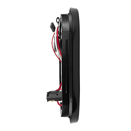 C561rtm 6 In Led Oval Stop Tail Turn Light Red 12v Submersible Rear Truck Polycarbonate Lens Pack Of 1