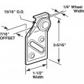 Prime-line N 6720 Closet Door Roller Zinc
