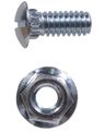 The Hillman Group 852140 4 X 1 2-inch Ribneck Carriage Bolts And Nuts Zinc Plated 