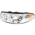 2005 Buick Lesabre Headlight Assembly Driver Side With Bulbs Fits Gm2502204 And 25713547 Halogen Lamp Waterproof Standard Style 