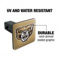 Oakland University Primary Logo Tow Trailer Hitch Cover Plug Insert