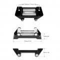 Heavy Duty Winch Roller Fairlead Galvanize 110mm 4 3in Hole Distance With Strong Construction