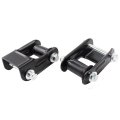 Newyall Pack Of 2 Rear Left Driver Right Passenger Side Leaf Spring Shackle