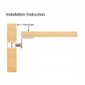 Uxcell Shelf Support Peg 6mm L-shaped Furniture Cabinet Closet Bracket Pegs For Kitchen Book Shelves Supplies 20pcs