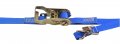 Ratchet Tie Down Strap 12ft X 1in Blue Polyester Cargo With Alloy Steel Mechanism Model 711281 45pkgra Universal Fit For Truck 