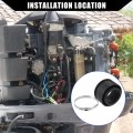 Hihaha Oil Pump Sending Unit Rubber Seal W Clamp For Yamaha Waverunner Inner Fuel Level Durable 1 Set