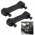 Ocpty Hood Catch Latch Kits Compatible With 2007-2017 For Jeep Wrangler Jk Black