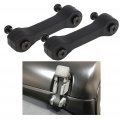 Ocpty Hood Catch Latch Kits Compatible With 2007-2017 For Jeep Wrangler Jk Black