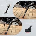 Motorcycle Side Stand Enlarger Fit For 2023 Ninja Zx-6r Zx636 2022 2021 2020 2019 2013 2014 2015 2016 2017 2018 Kickstand Shoes