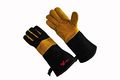 G F 8113suedeleather Premium Suede Leather Gloves Bbq Grill Fireplace Cotton Lining With 14 5 Extra Long Sleeve Heat Resistant