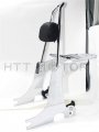Httmt Sissybar Luggage Rack For 2004-2016 H-d Sportster Detachable Backrest Chrome P N Sbb024