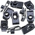 Rexka 10pcs M6-1 0 Extruded U Nuts For Gm 11503957 Ford W520802-s439 Chrysler Fender Bumper Engine Radiator Air Deflector Lamp 