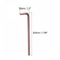 Uxcell 8mm Ball End Hex Key Wrench L Shaped Long Arm S2 Steel Repairing Tool Metric