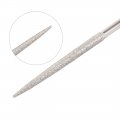 Uxcell 10pcs Round Diamond Needles File 5mm X 180mm 150 Grit For Metal Glass Wood Stone Grinding Polishing Engraving