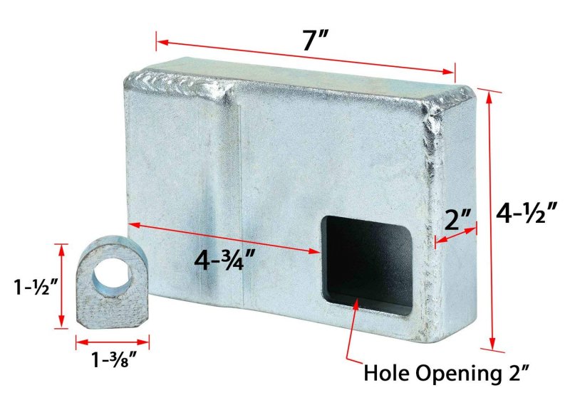 Weld On Shipping Container Lock Box High Security Steel Cargo Padlock Protector Ctl-lockw