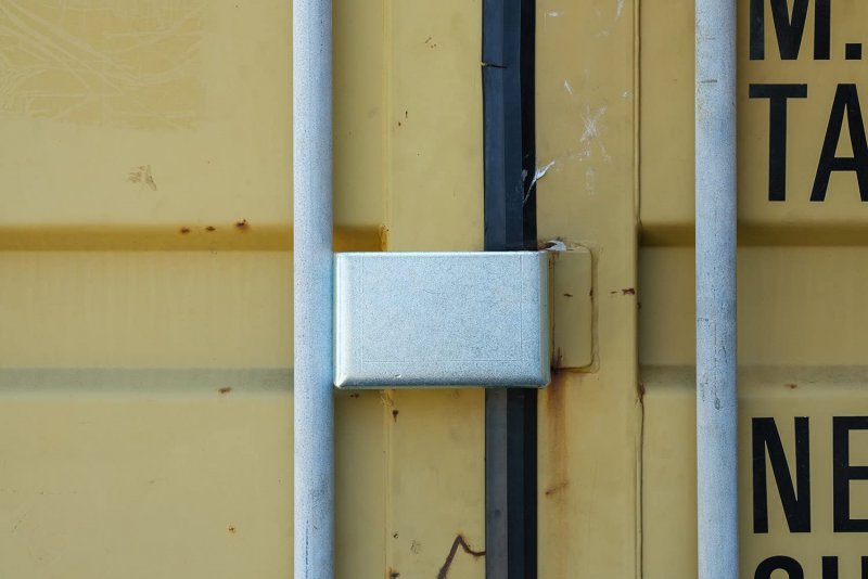 Weld On Shipping Container Lock Box High Security Steel Cargo Padlock Protector Ctl-lockw