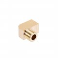 Uxcell Brass Pipe Fitting 90 Degree Barstock Street Elbow G1 8 Malexm8 Female 2pcs