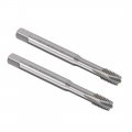 Uxcell M10 X 1 5 Spiral Point Threading Tap H2 Tolerance High Speed Steel Uncoated Round Shank With Square End Din371 376