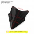 Topteng Motorcycle Windscreen Windshield For Kawasaki Ninja 650 2017-2018