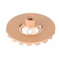 Waltyotur 4-1 2 Inch Diamond Cup Grinding Wheel 18-segments Heavy Duty Turbo Row Disc Segments 5 8-11 Arbor For Angle Grinder