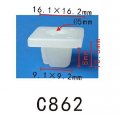 Autobahn88 Licence Plate Grommet Clip Compatible With Honda Civic Crv Oem 90666sd9000 Pack Of 20
