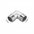 Uxcell Stainless Steel 304 Cast Pipe Fitting 90 Degree Elbow Bspt Male X 3 4 Thread