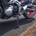 Adjustable Sidestand Kickstand For Z900rs Zr900 2018 2026 Heavy Duty Steel Side Stand Extension 0 To 2 5 In Height Adjustment 
