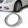 Chrome Fog Light Ring Trim Bezel Left Driver Side For Infiniti G25 2011 2012 G37 2010 M56 M37 2013 Q70 2014 Replaces 