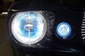 Blinglights Brand White Halo Upper Nose Fog Light For Ford Mustang Eleanor Shelby Fastback 