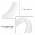Uxcell Weather Stripping Brush 33ft L X 0 35 W 2 H Self-adhesive Seal Weatherstrip Sweep White For Door Window 2pcs Total 66ft
