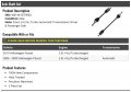Front Cv Axle Shaft Set Of 2 Compatible With006-2010 Volkswagen Passat 2 0l 4-cylinder Turbocharged Automatic Transmission