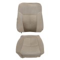 Front Driver Side Bottom And Back Replacement Seat Covers Cloth Tan For Ford F150 2011 2012 2013 2014 Fits Power Heated Seats 0 