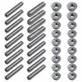 Stainless Steel Oil Pan Bolt Kit Fits Fot 265 283 302 305 327 350 400 Sb Chevrolet Engines