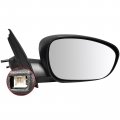 Aintier Towing Mirror Fit For 2005-2008 Dodge Magnum 2006-2010 Power Black Textured